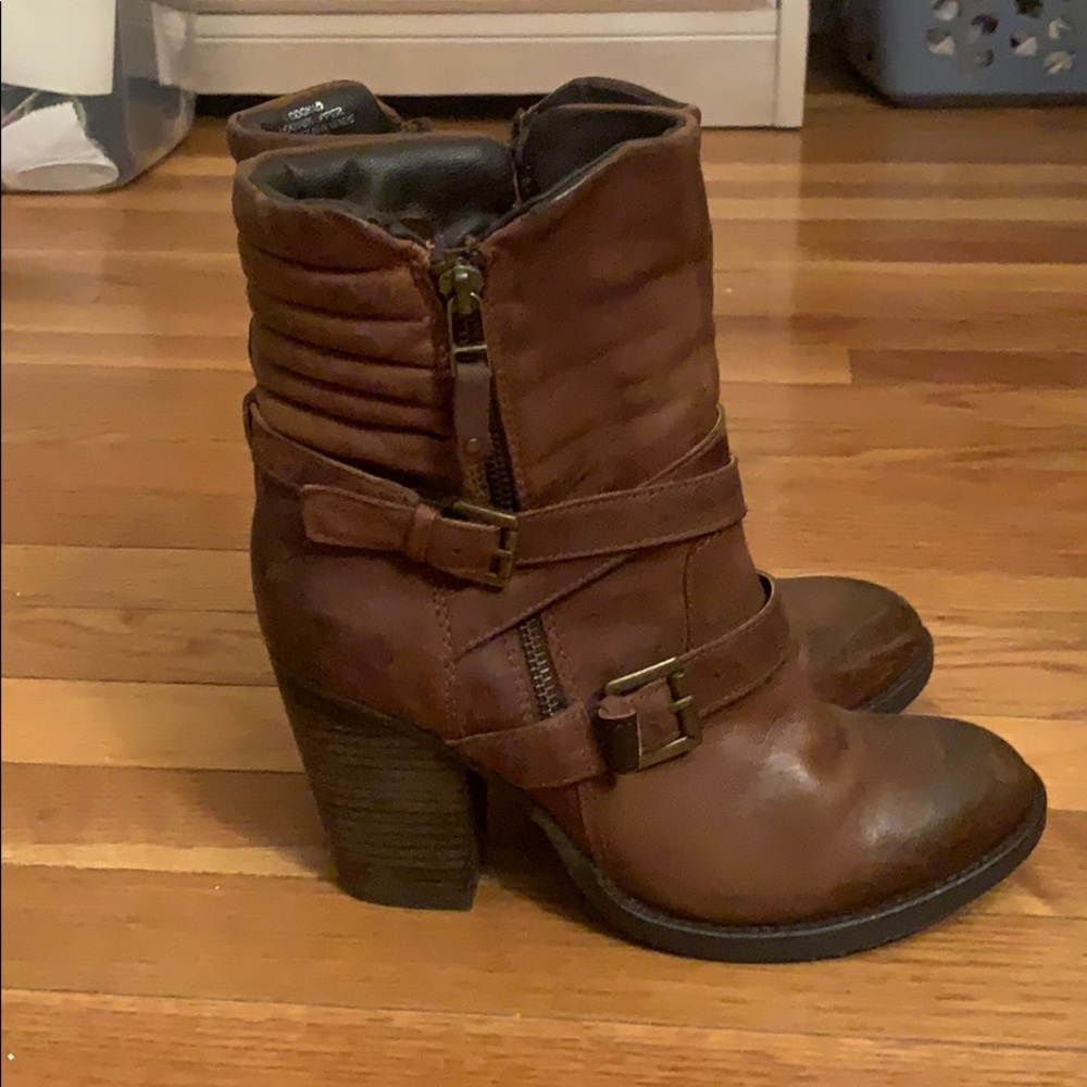 Steve Madden heeled booties